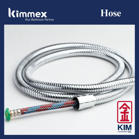 kimmex Stainless Steel 304 Shower Hose (Chrome) (1.2m & 1.5m)