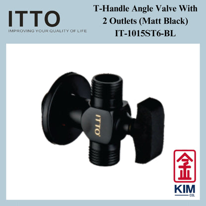 Itto Ball Valve Type Angle Valve With 2 Outlets (IT-1015ST6)