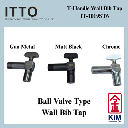 Itto Ball Valve Type Wall Bib Tap (IT-1019ST6)