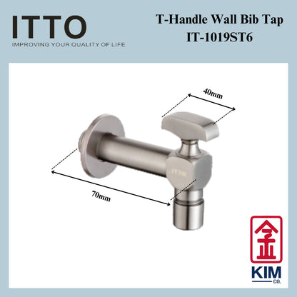 Itto Ball Valve Type Wall Bib Tap (IT-1019ST6)