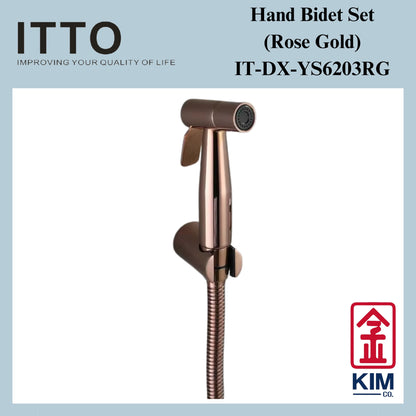 Itto SUS304 Hand Bidet Spray Set Cw 1.2m Bidet Hose & Wall Bracket