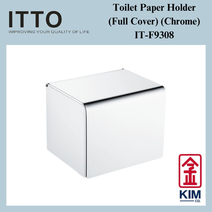 Itto Stainless Steel Toilet Roll Holder With Full Cover