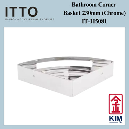 Itto Stainless Steel 304 Corner Basket (230mm)