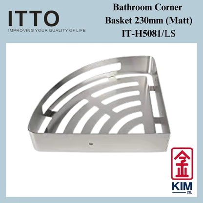 Itto Stainless Steel 304 Corner Basket (230mm)