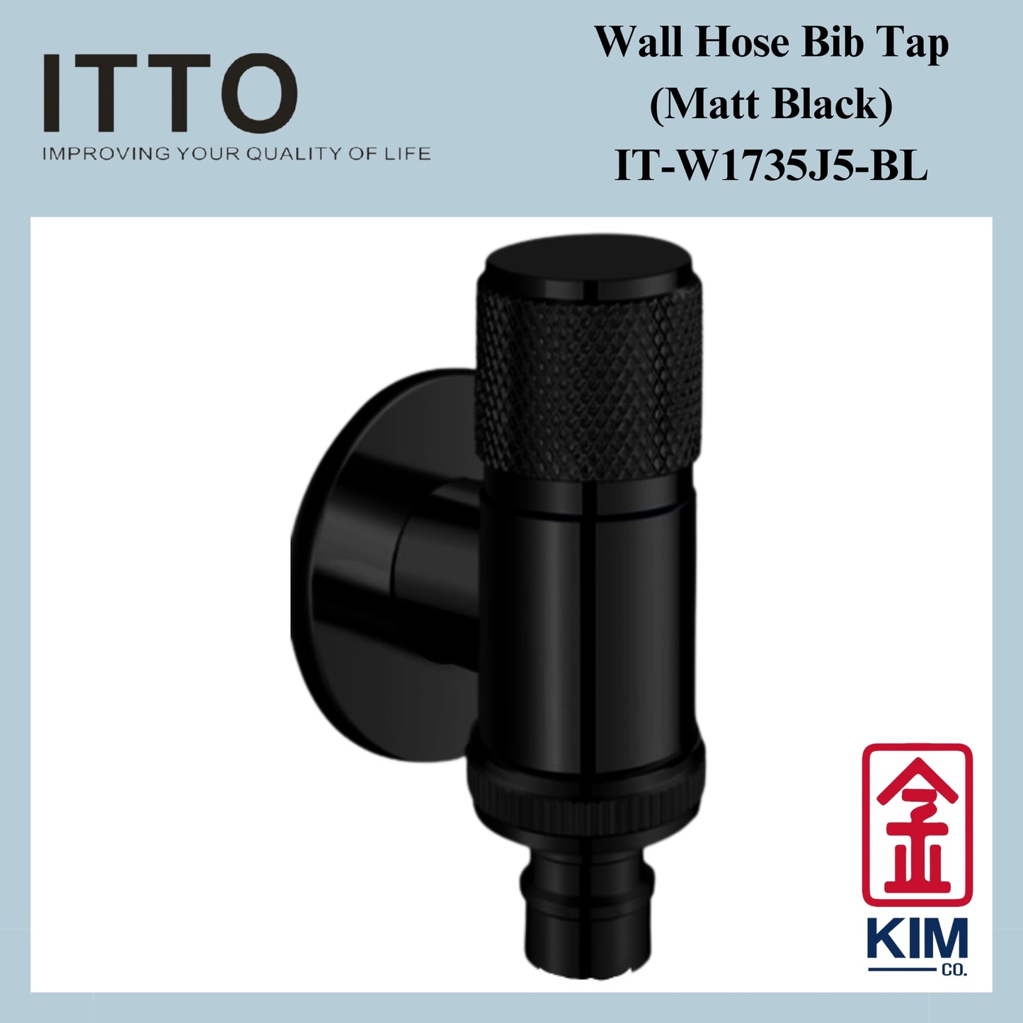 Itto Stainless Steel 304 Wall Hose Bib Tap (IT-W1735J5)