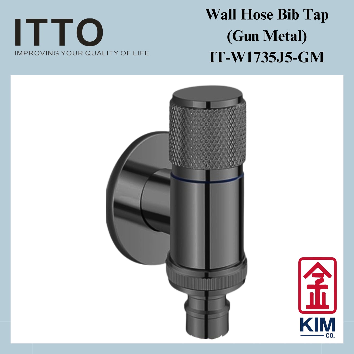 Itto Stainless Steel 304 Wall Hose Bib Tap (IT-W1735J5)