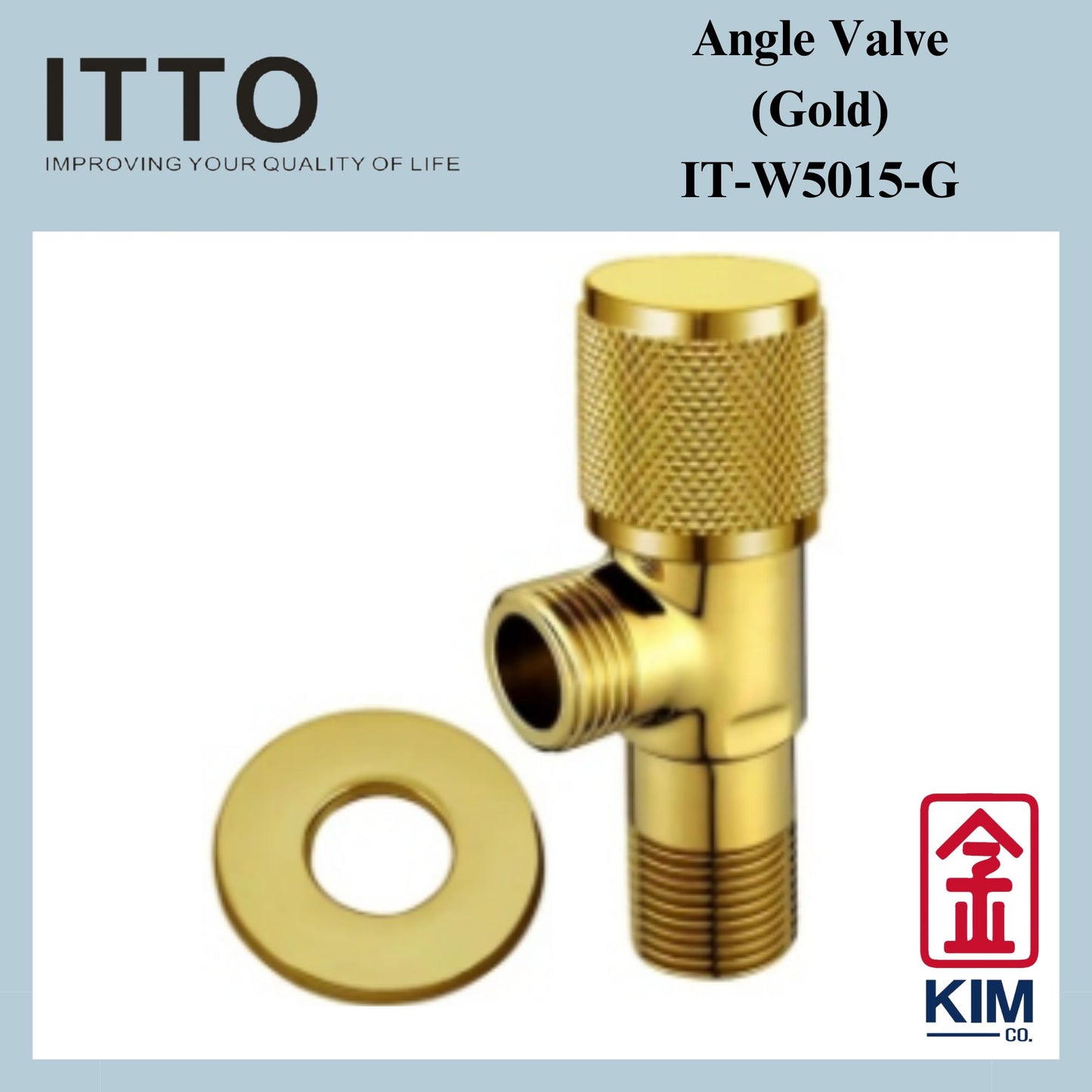 Itto Stainless Steel 304 Angle Valve (IT-W5015)