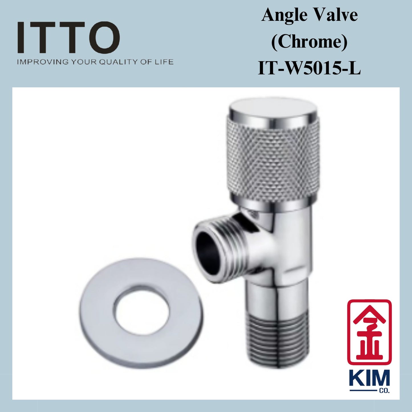 Itto Stainless Steel 304 Angle Valve (IT-W5015)