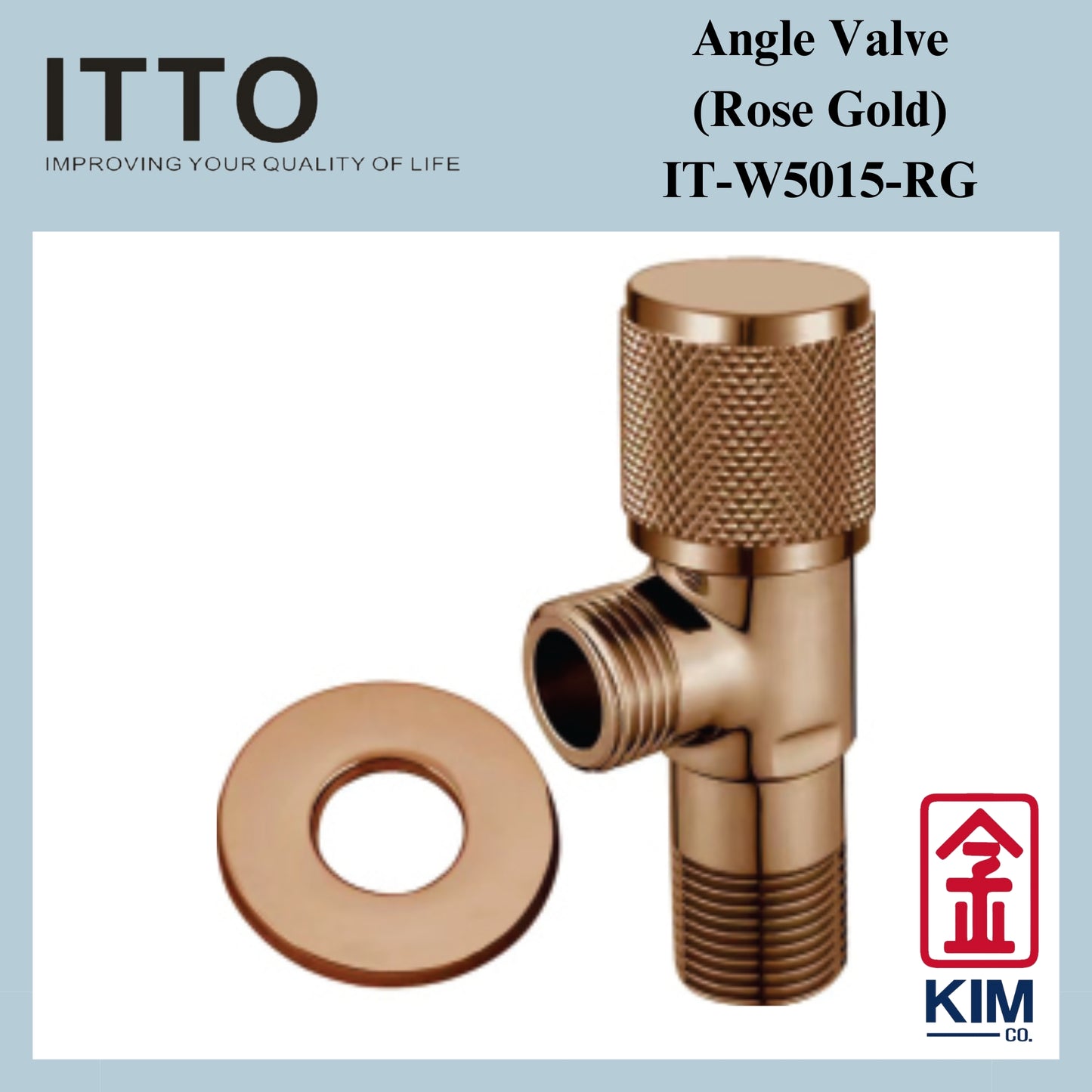 Itto Stainless Steel 304 Angle Valve (IT-W5015)