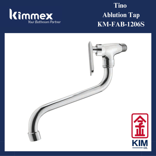 kimmex Tino Brass Chrome Ablution Tap (KM-FAB-1206S)