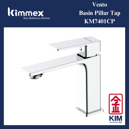 kimmex Vento Basin Pillar Tap (KM7401CP)