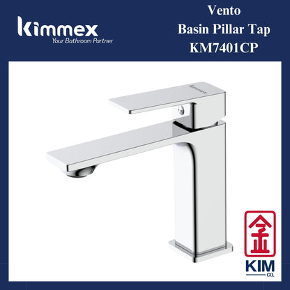 kimmex Vento Basin Pillar Tap (KM7401CP)