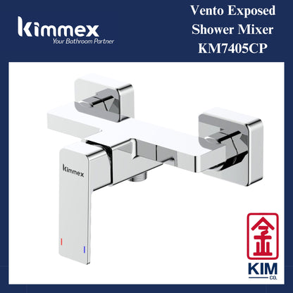 kimmex Vento Exposed Shower Mixer Without Shower Kit (KM7405CP)