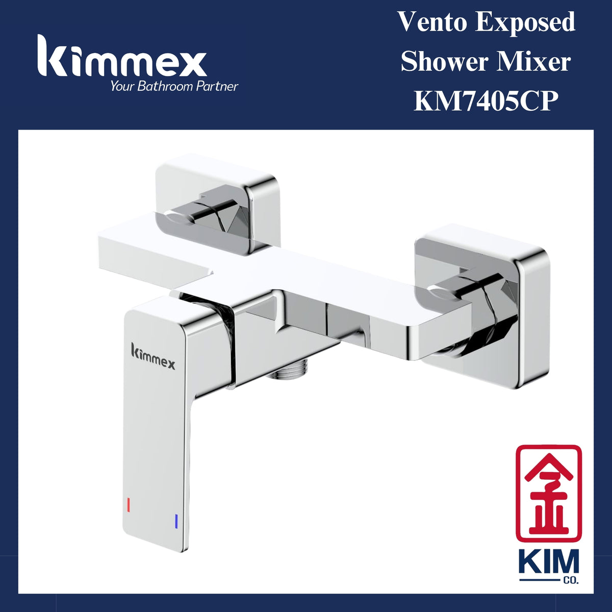 🔥𝐘𝐄𝐀𝐑 𝐄𝐍𝐃 𝐒𝐀𝐋𝐄𝐒🔥- kimmex Vento Exposed Shower & Hand Shower Set