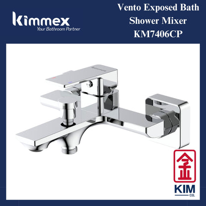 🔥𝐘𝐄𝐀𝐑 𝐄𝐍𝐃 𝐒𝐀𝐋𝐄𝐒🔥- kimmex Vento Exposed Bath Shower & Hand Shower Set