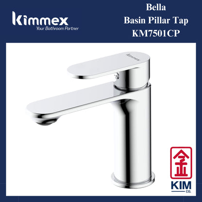 kimmex Bella Basin Pillar Tap (KM7501CP)
