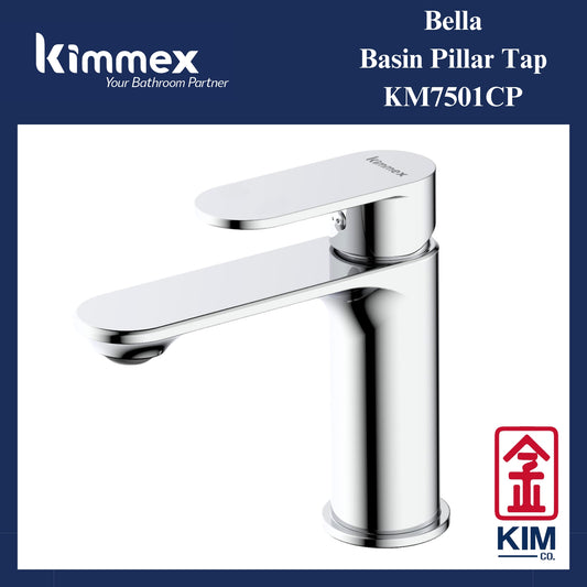 kimmex Bella Basin Pillar Tap (KM7501CP)