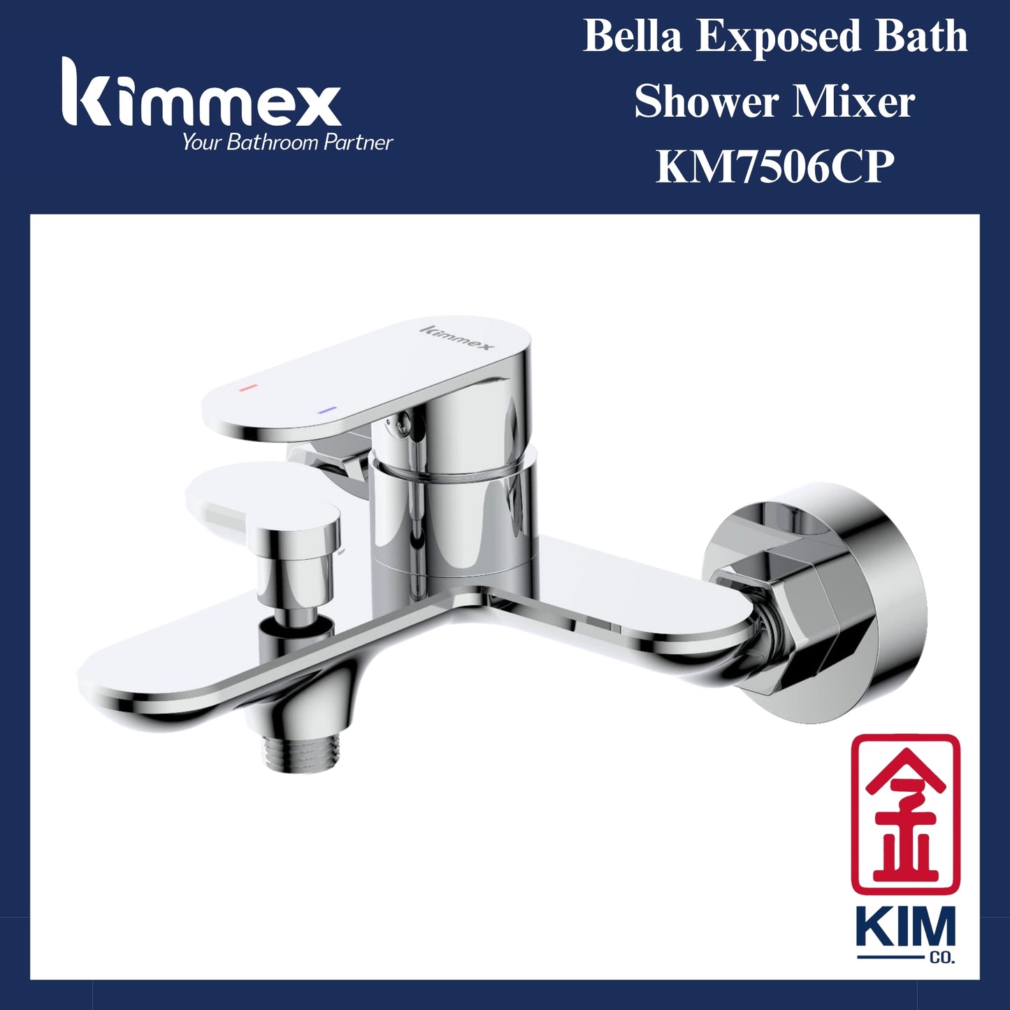 🔥𝐘𝐄𝐀𝐑 𝐄𝐍𝐃 𝐒𝐀𝐋𝐄𝐒🔥- kimmex Bella Exposed Bath Shower & Hand Shower Set