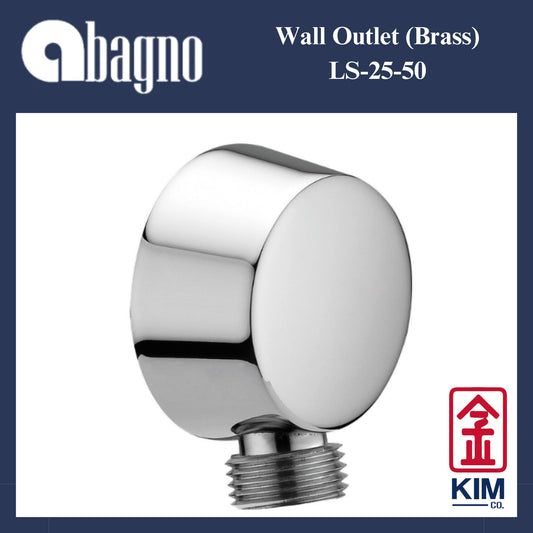 Abagno Wall Outlet (Brass) (LS-25-50)