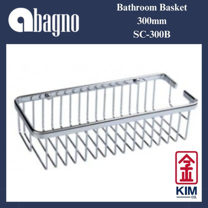 Abagno Bathroom Basket 300mm (SC-300B)