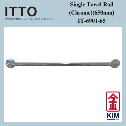 Itto Stainless Steel 304 Towel Rail (IT-6901-65 & IT-6901/LS/650)