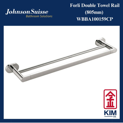 Johnson Suisse Forli Double Towel Rail (WBBA100159CP)