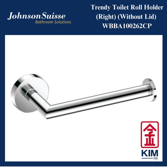 Johnson Suisse Trendy Toilet Roll Holder Without Lid (Right) (WBBA100262CP)