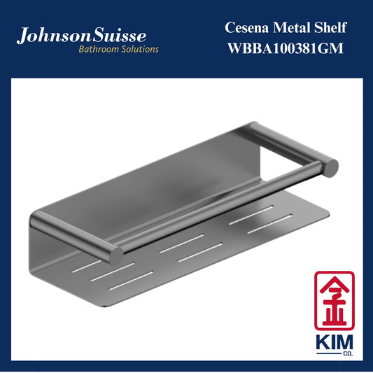 Johnson Suisse Cesena Metal Shelf (Gunmetal) (WBBA100381GM)