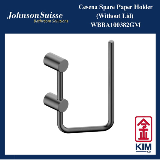 Johnson Suisse Cesena Spare Toilet Paper Holder (Gunmetal) (WBBA100382GM)