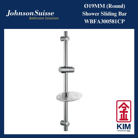 Johnson Suisse Sliding Bar With Soap Dish (WBFA300581CP)