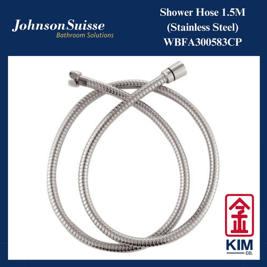 Johnson Suisse 1.5m Shower Hose (WBFA300583CP)