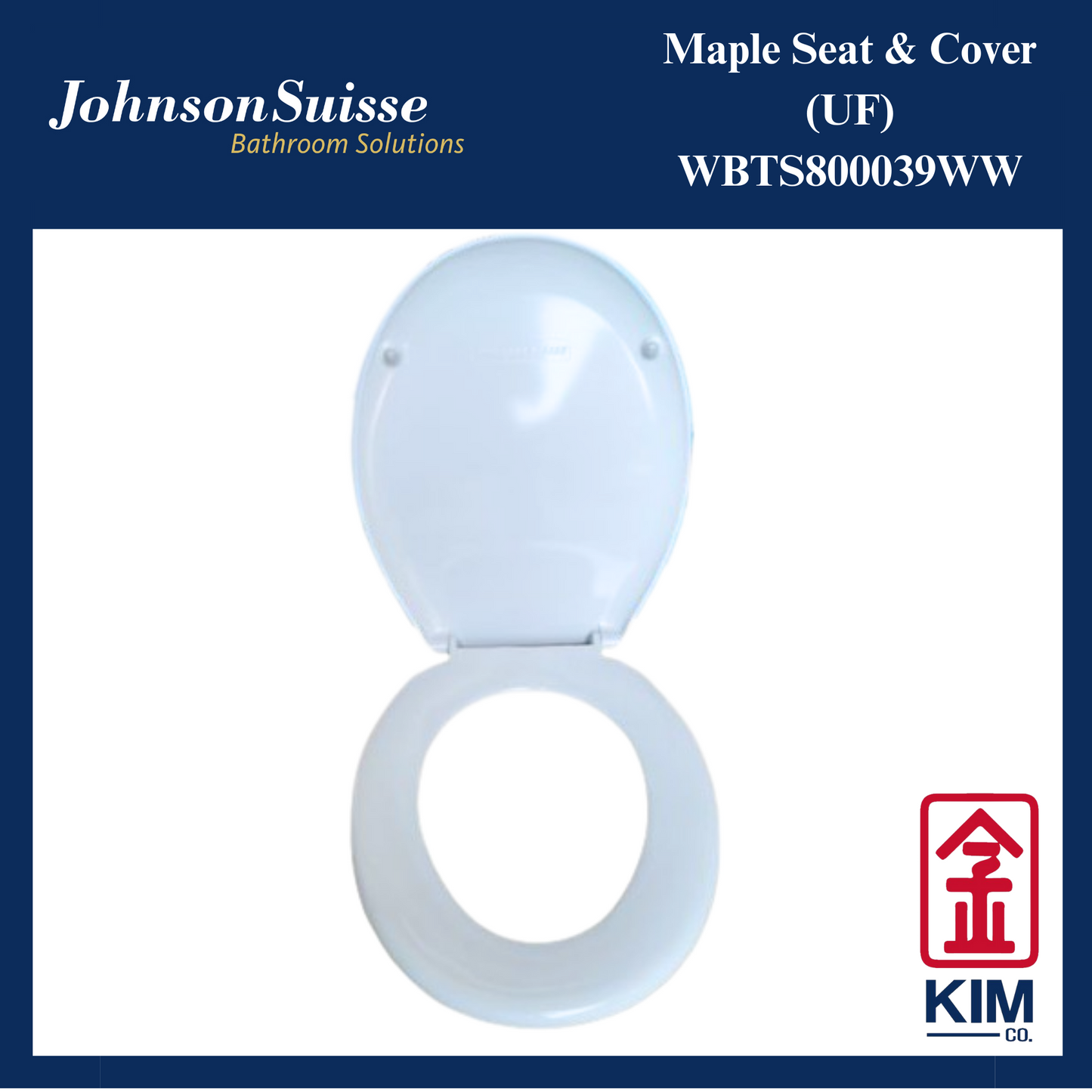 Johnson Suisse Maple Seat & Covers (UF)(WBTS800039WW)