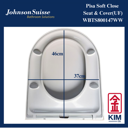 Johnson Suisse Pisa / Sienna Soft Seat & Covers (UF) (WBTS800147WW)