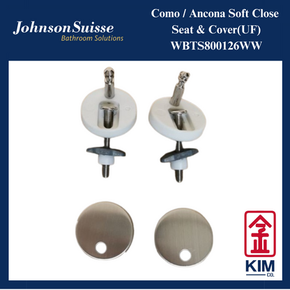 Johnson Suisse Como / Ancona Soft Seat & Covers (UF)(WBTS800126WW)