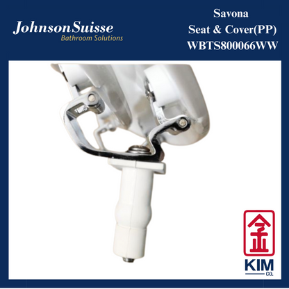 Johnson Suisse Savona Seat & Cover (PP)(WBTS800066WW)