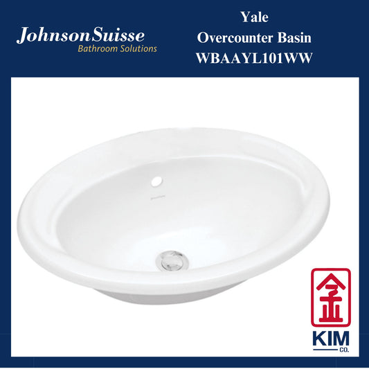 Johnson Suisse Yale Overcounter Basin (WBAAYL101WW)