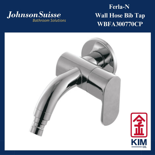 Johnson Suisse Ferla-N Wall Hose Bib Tap (WBFA300770CP)