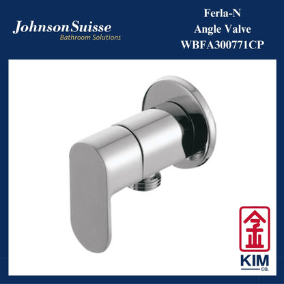 Johnson Suisse Ferla-N Angle Valve (WBFA300771CP)