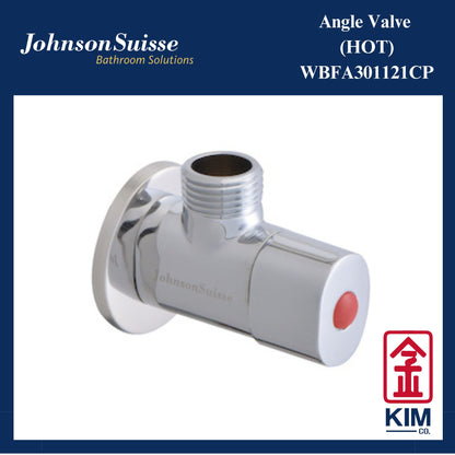 Johnson Suisse Angle Valve (Hot) (WBFA301121CP)