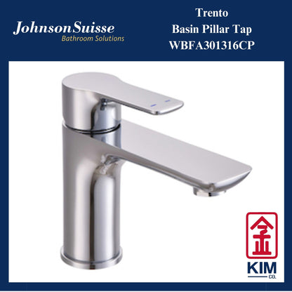 Johnson Suisse Trento Basin Pillar Tap (WBFA301316CP)
