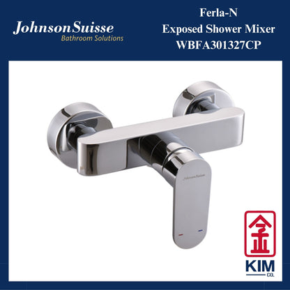 Johnson Suisse Ferla-N Exposed Shower Mixer Without Shower Kit (WBFA301327CP)