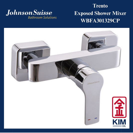 Johnson Suisse Trento Exposed Shower Mixer Without Shower Kit (WBFA301329CP)