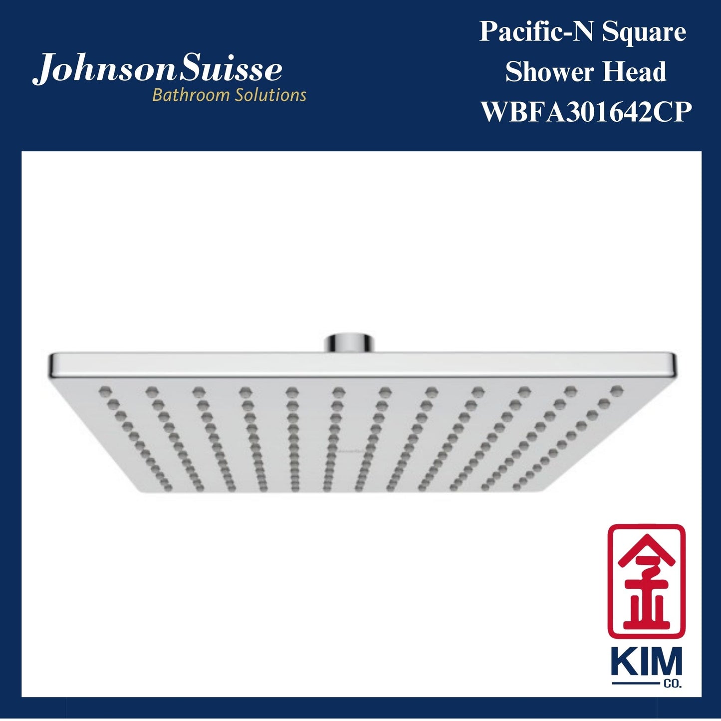 Johnson Suisse Pacific-N Shower Head (WBFA301642CP)