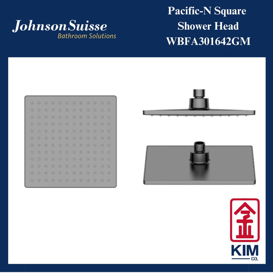 Johnson Suisse Pacific-N Shower Head (Gunmetal) (WBFA301642GM)