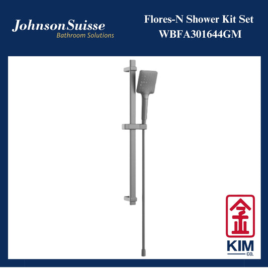 Johnson Suisse Flores-N Shower Kit (Gunmetal) (WBFA301644GM)