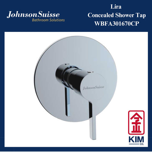 Johnson Suisse Lira 1/2″ Concealed Stop Valve (WBFA301670CP)