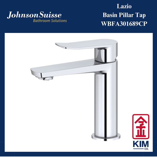 Johnson Suisse Lazio Basin Pillar Tap (WBFA301689CP)