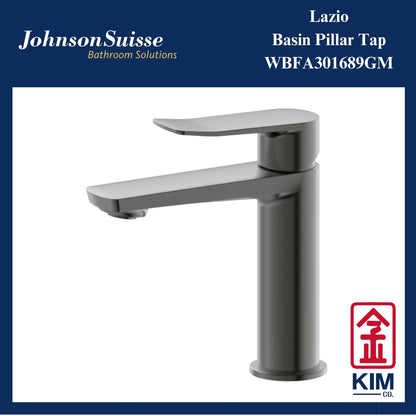 Johnson Suisse Lazio Basin Pillar Tap (Gunmetal) (WBFA301689GM)