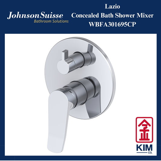 Johnson Suisse Lazio Concealed Bath Shower Mixer (WBFA301695CP)