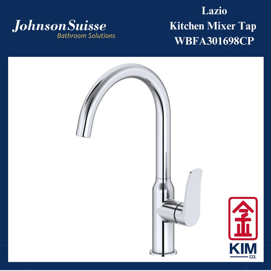 Johnson Suisse Lazio Deck Mounted Kitchen Sink Mixer Tap (WBFA301698CP)
